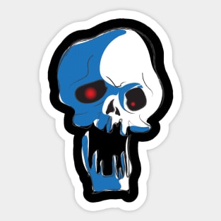 Monsters & Mayhem Collection: Skullz Sticker